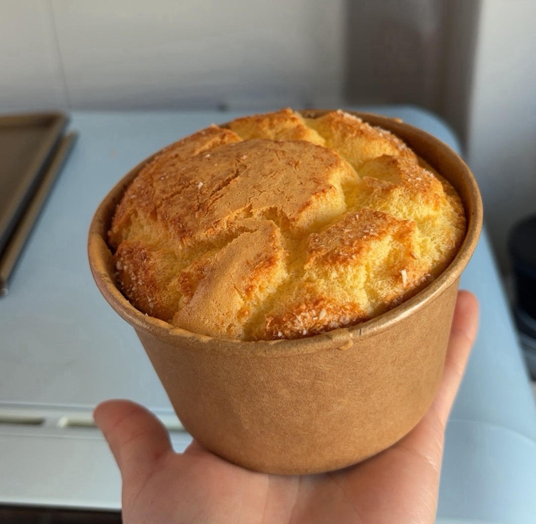 六寸原味戚风