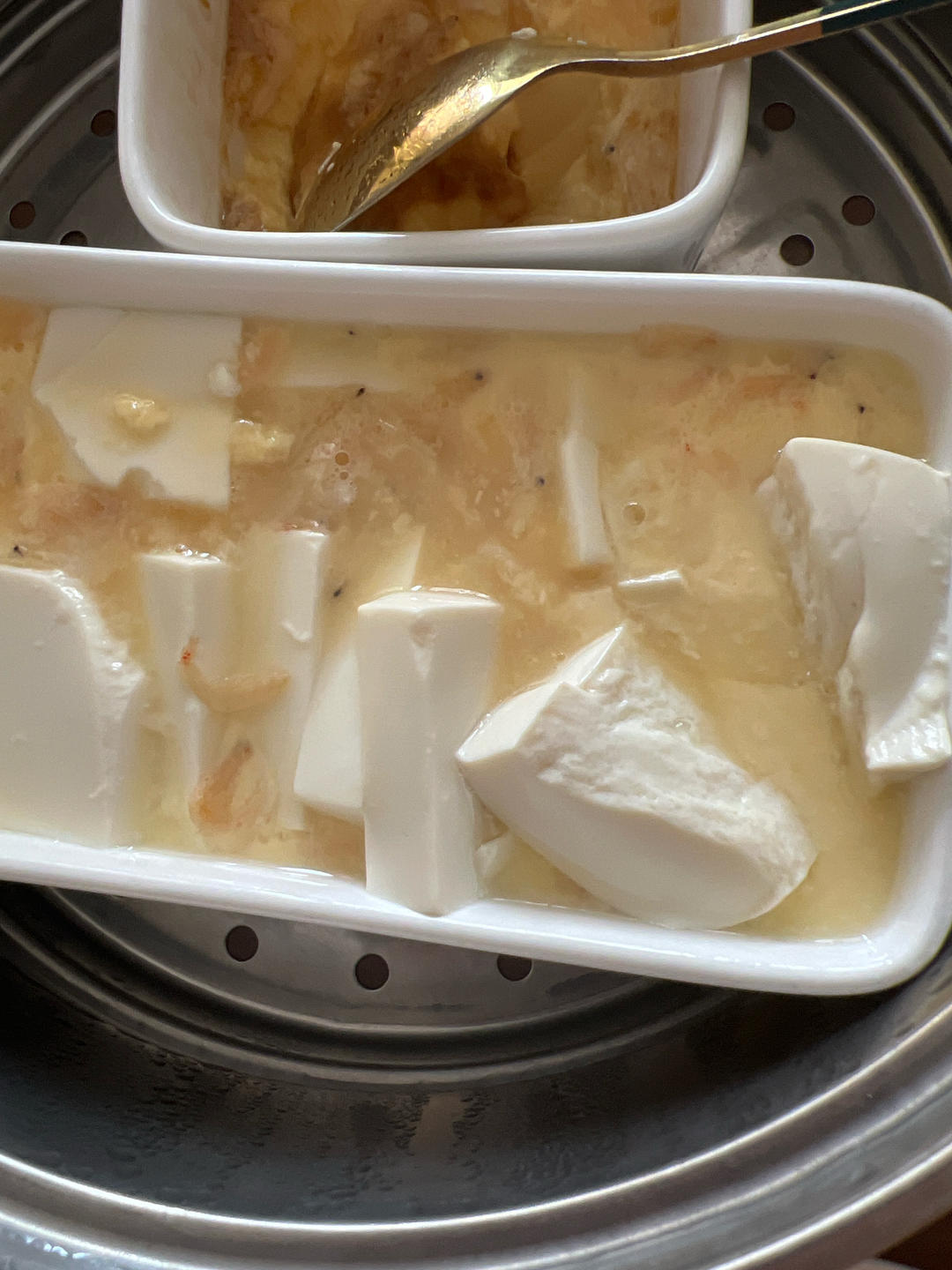 鸡蛋蒸豆腐