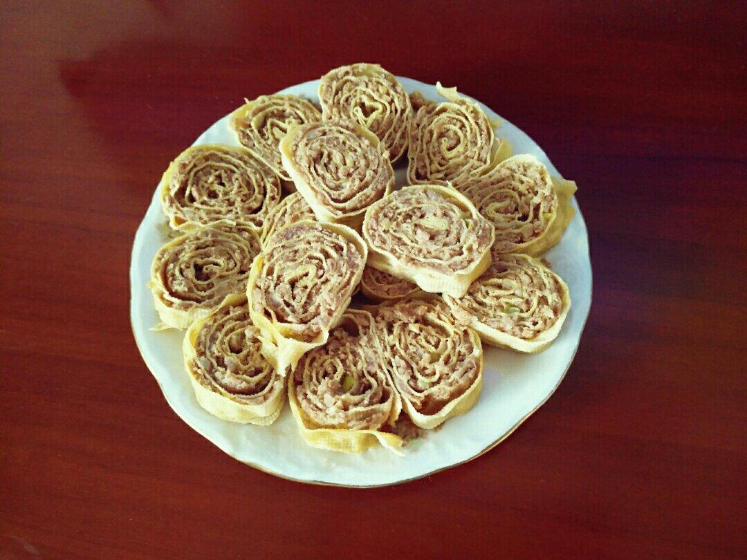 堂妈小厨——茶熏豆卷