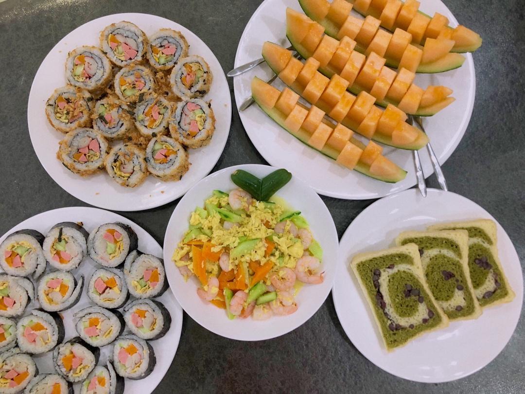 反转肉松寿司卷