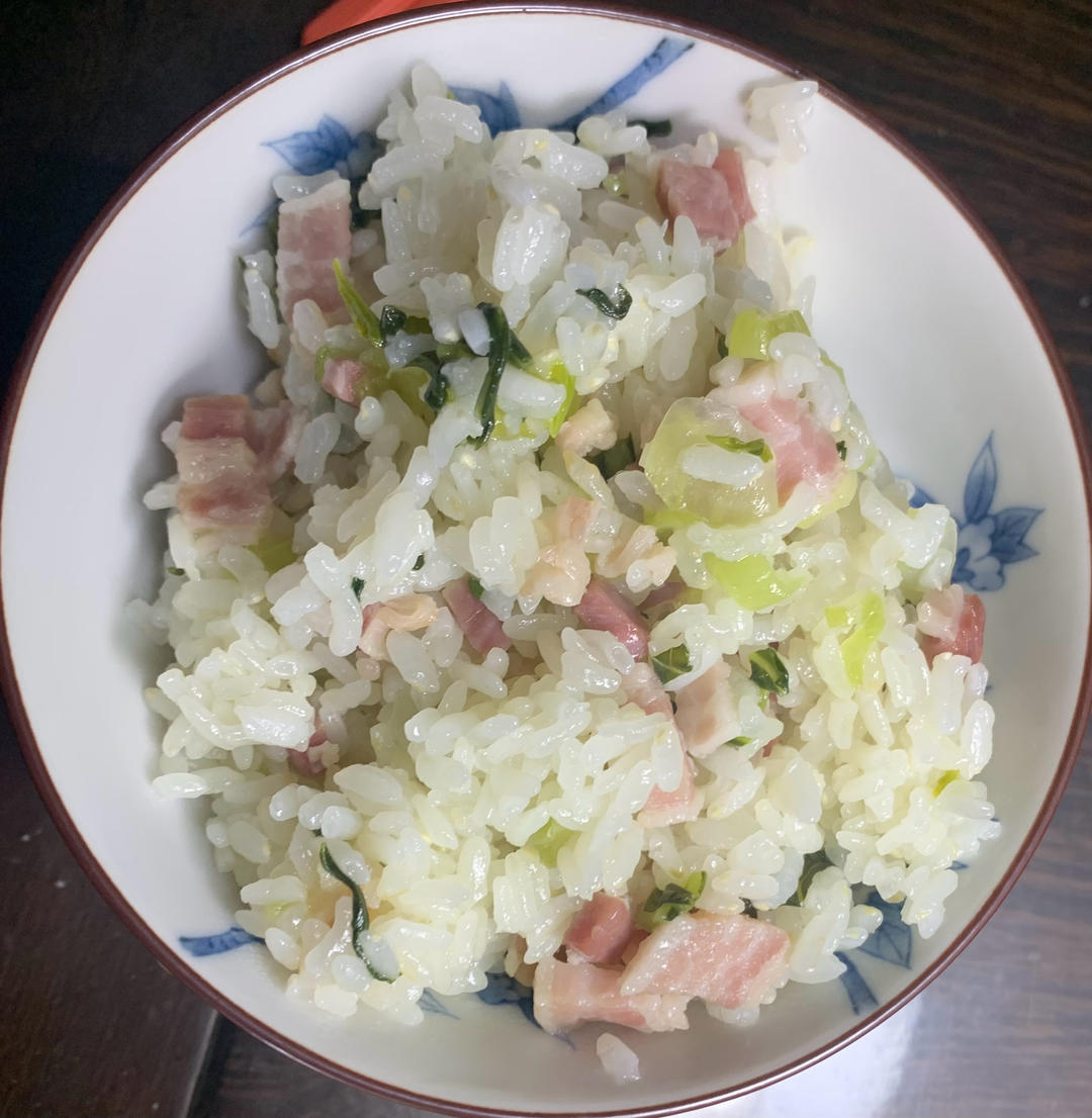 青菜咸肉焗飯