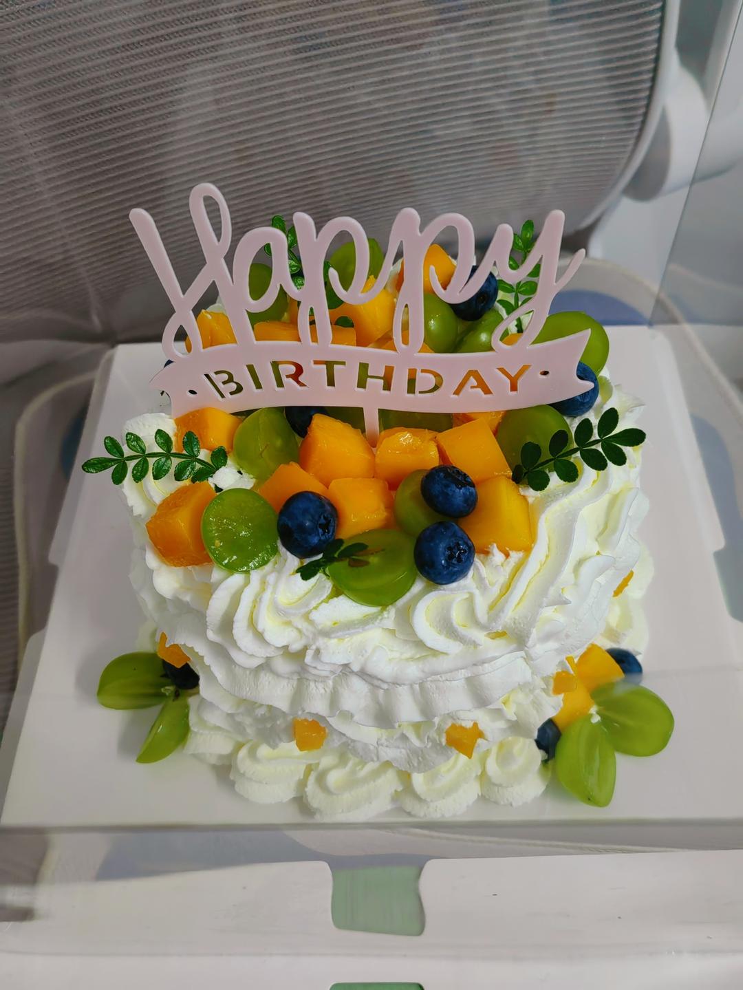 2款青提奶油蛋糕|附夏天奶油不易化技巧