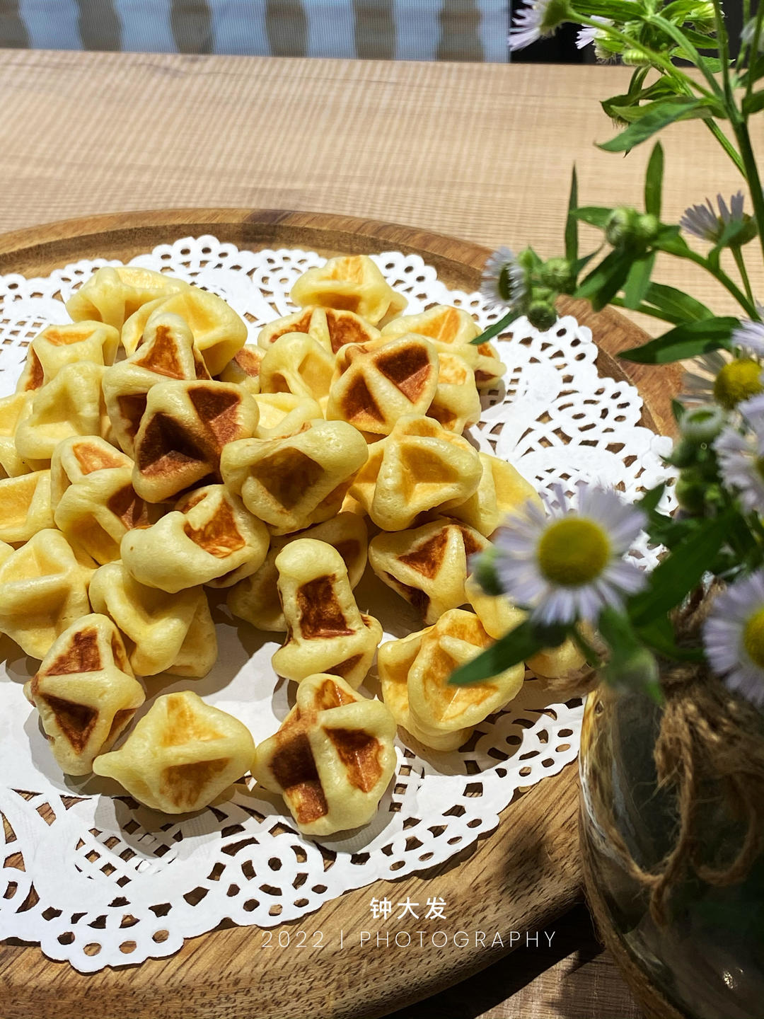 宝宝奶香华夫球