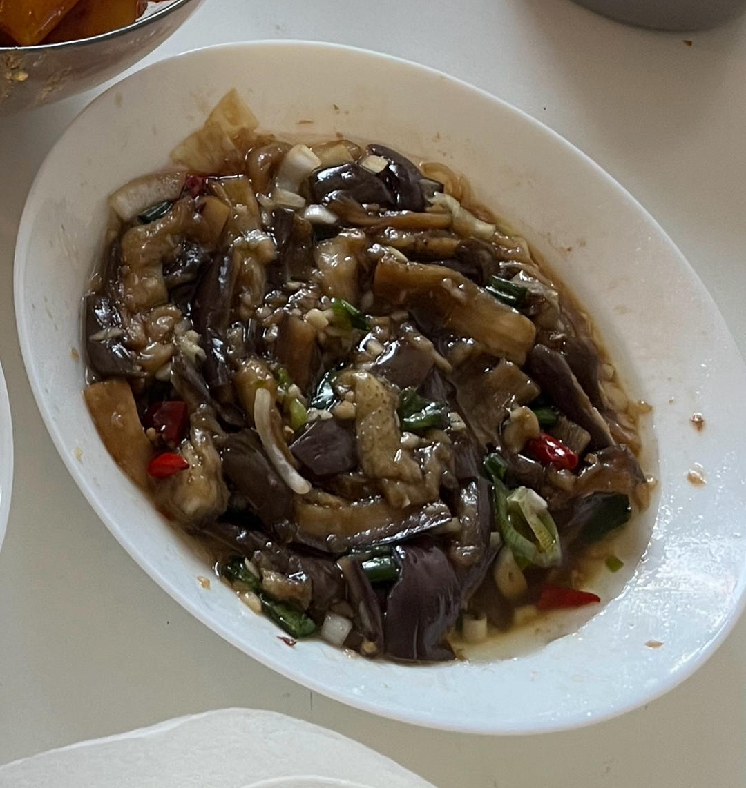凉拌茄子