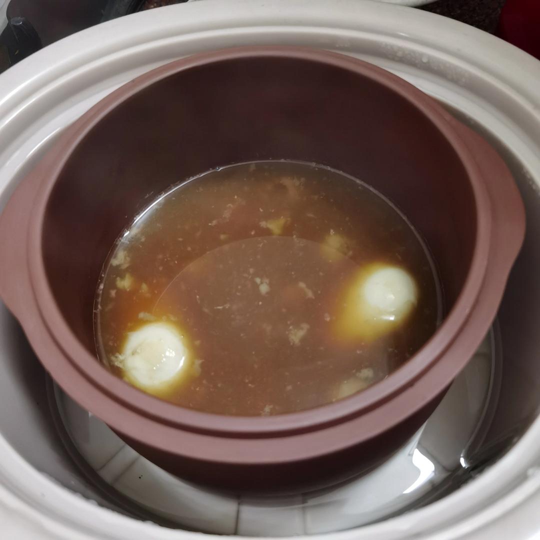 阿胶炖鸡蛋汤