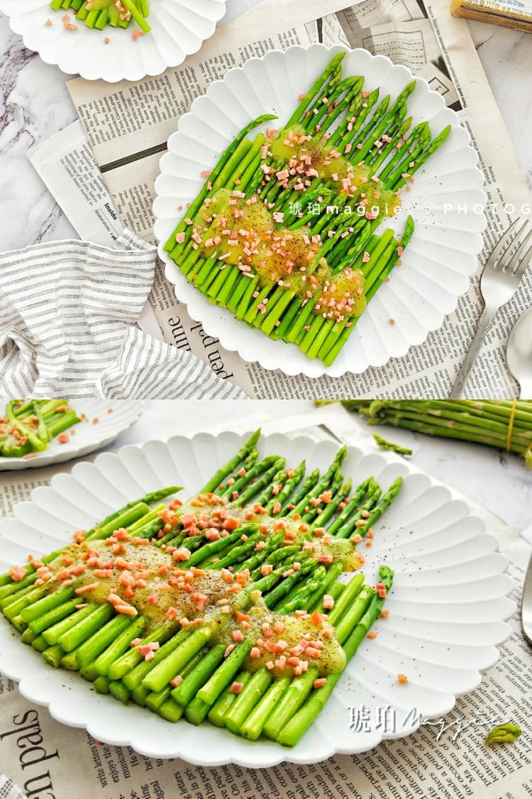 9215营养健康6015黄油芦笋6015仅需四步搞定的做法