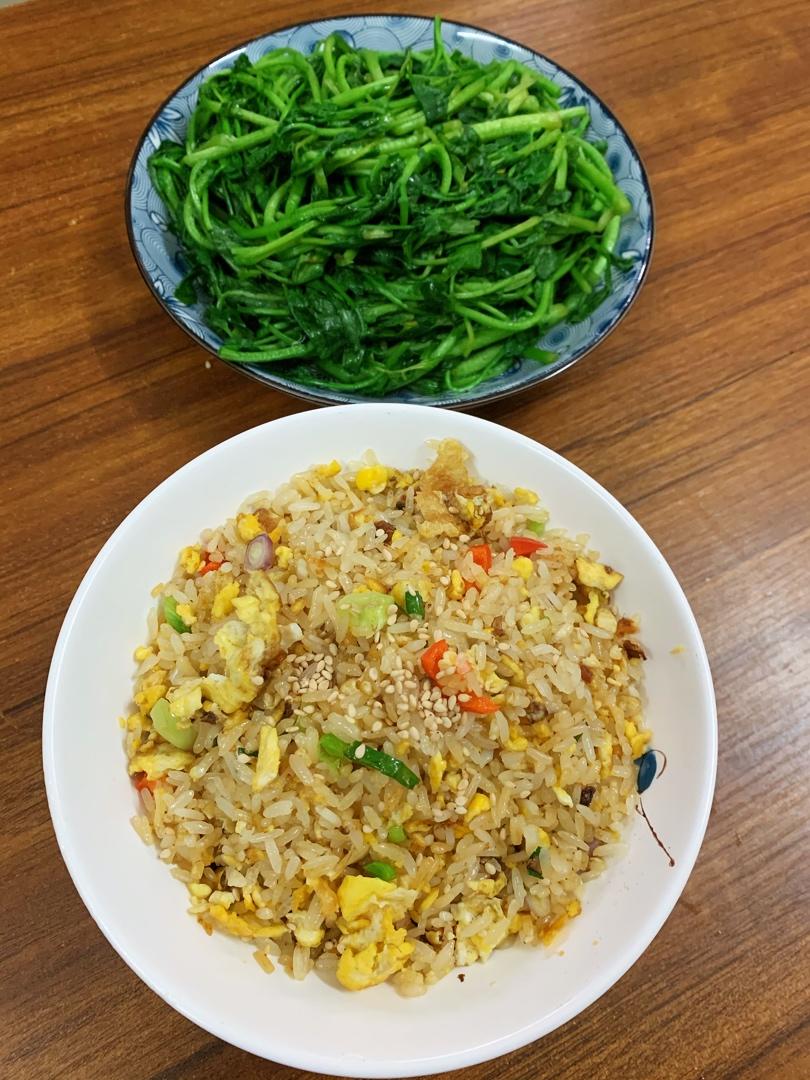 最简单的蛋炒饭