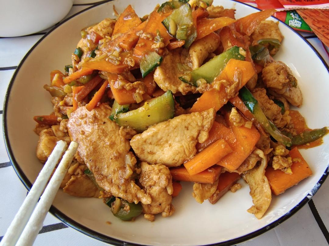 过油肉土豆片