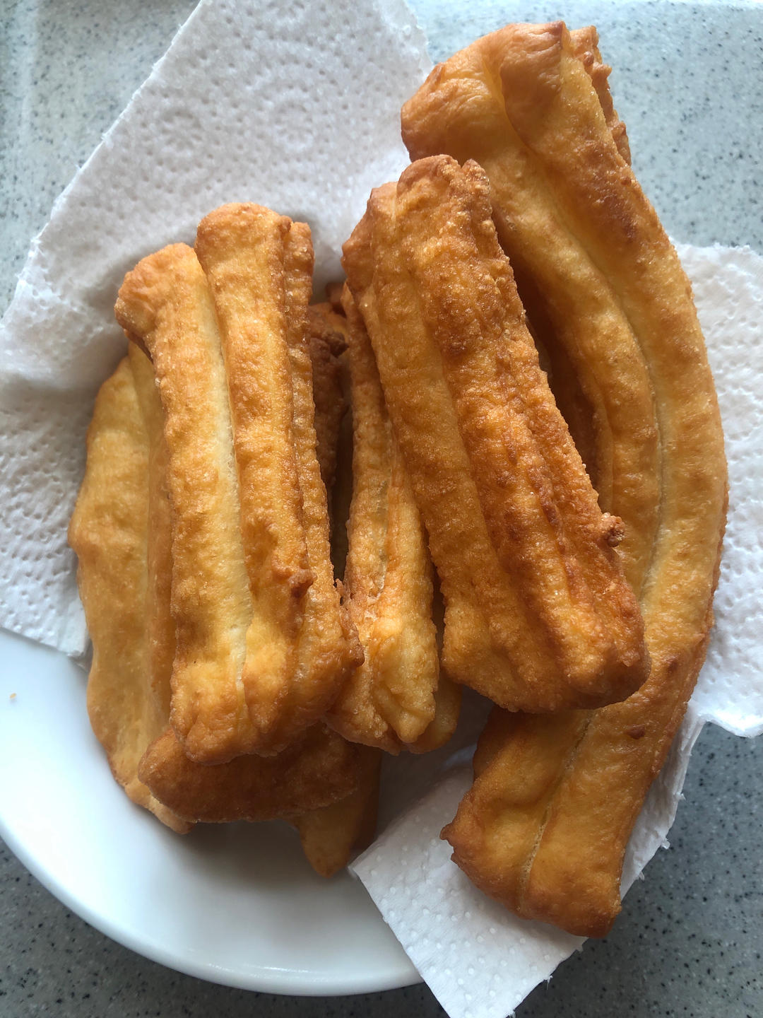 酵母油条