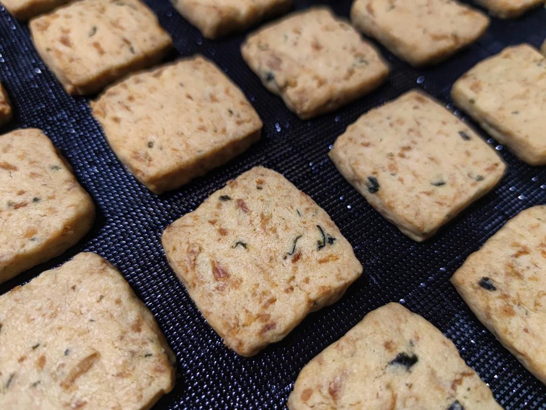 芝士海苔脆肉松曲奇