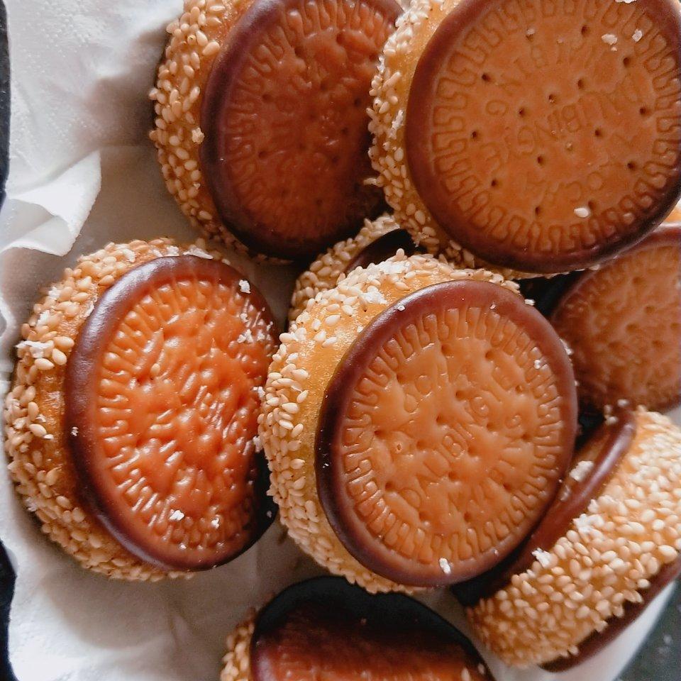 小幸幸妈咪做的南瓜饼