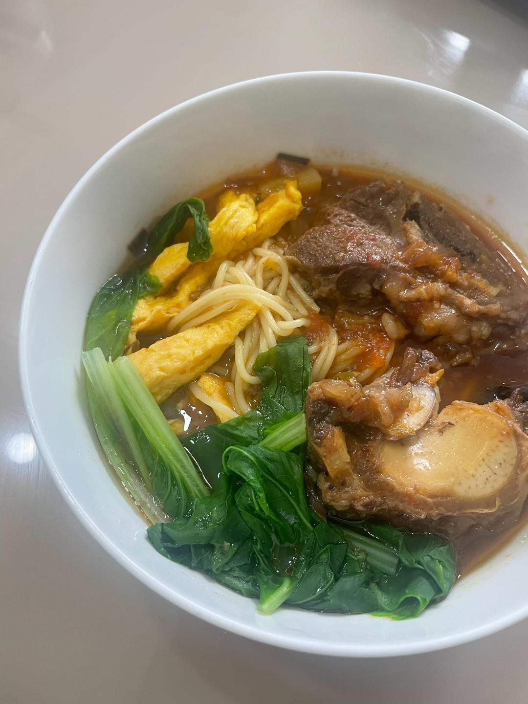 销魂红烧牛肉面