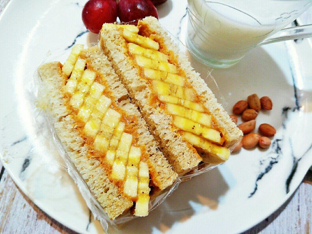 香蕉双享三明治