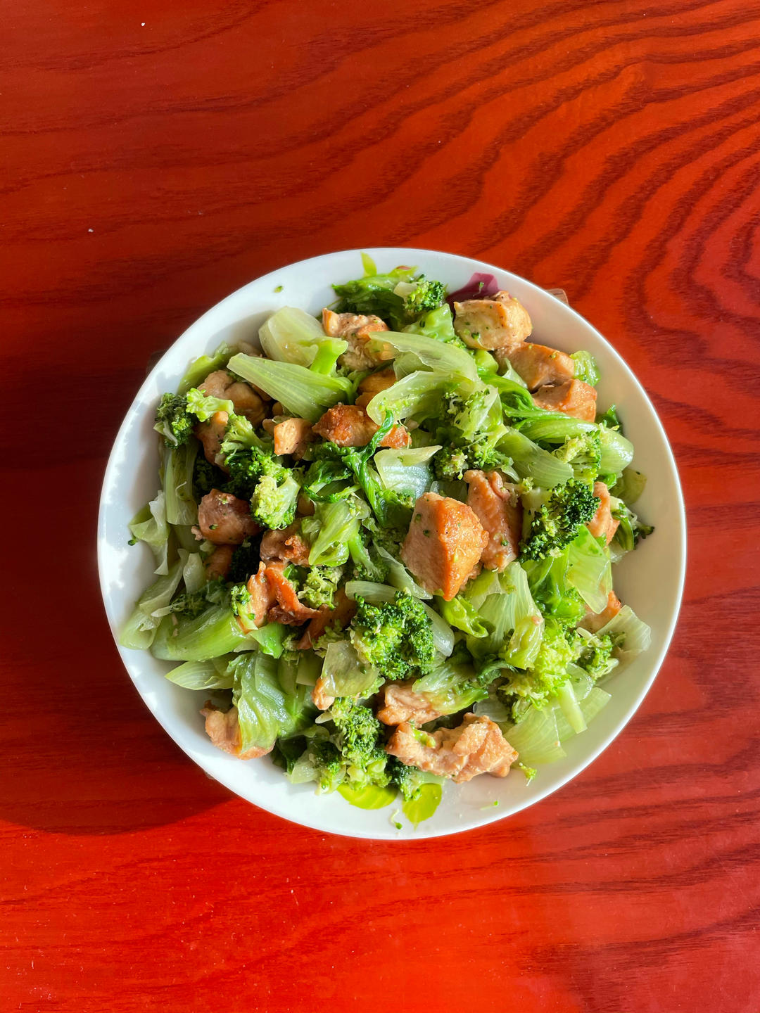 西蓝花炒鸡胸肉