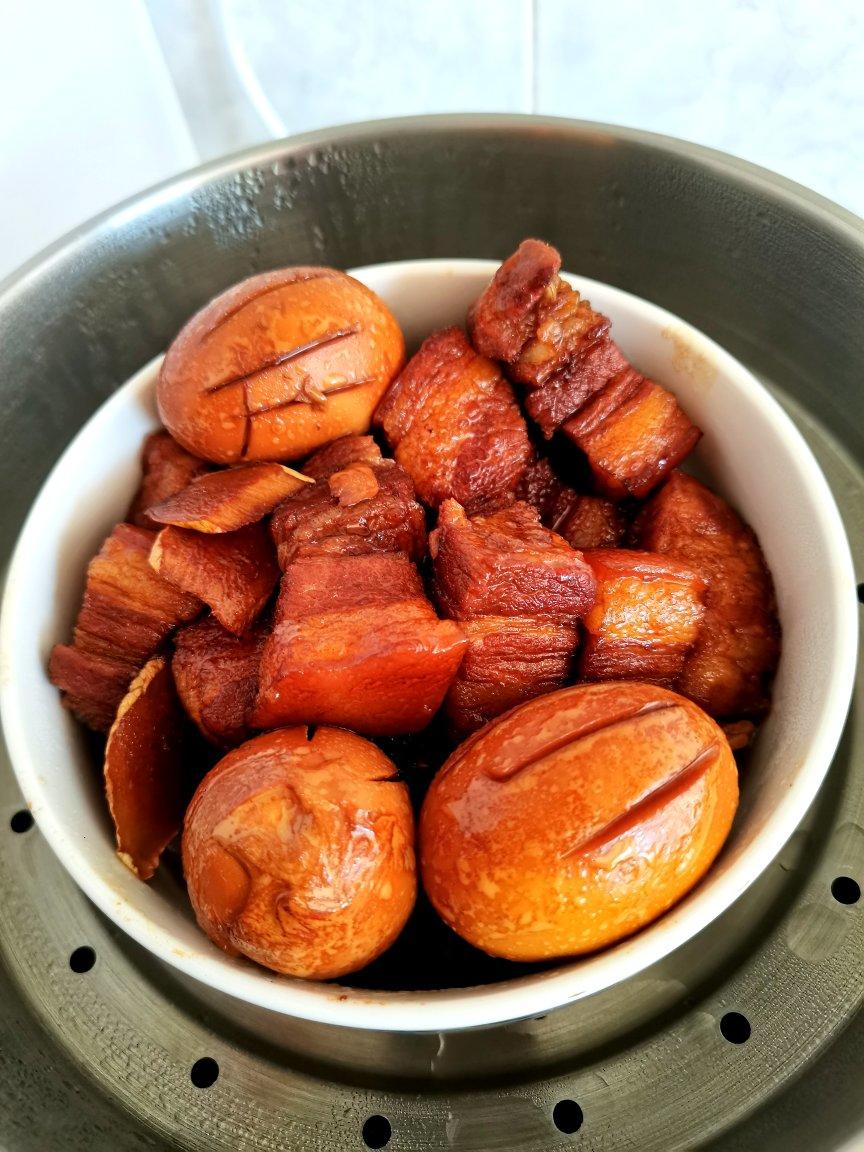 炖红烧肉鸡蛋（前槽肉）东北版