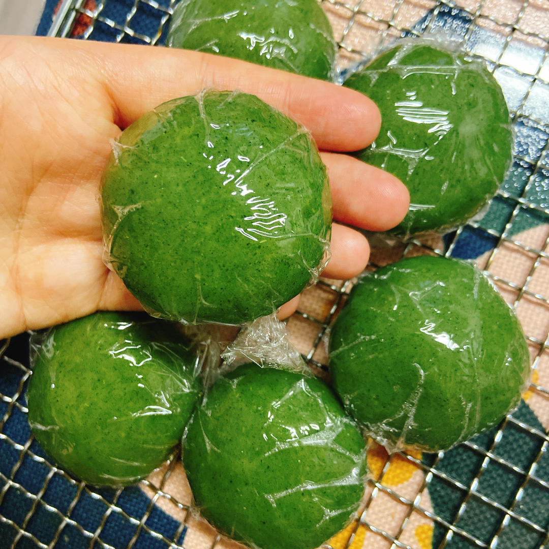 青团（艾草粉版不开裂不塌陷）