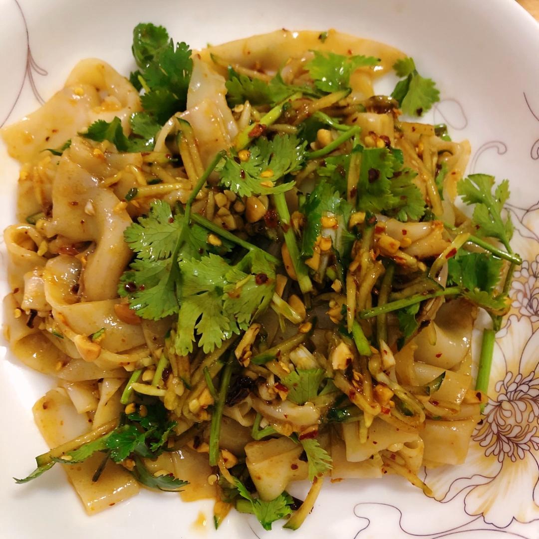 不用水洗的自制凉皮，零失败