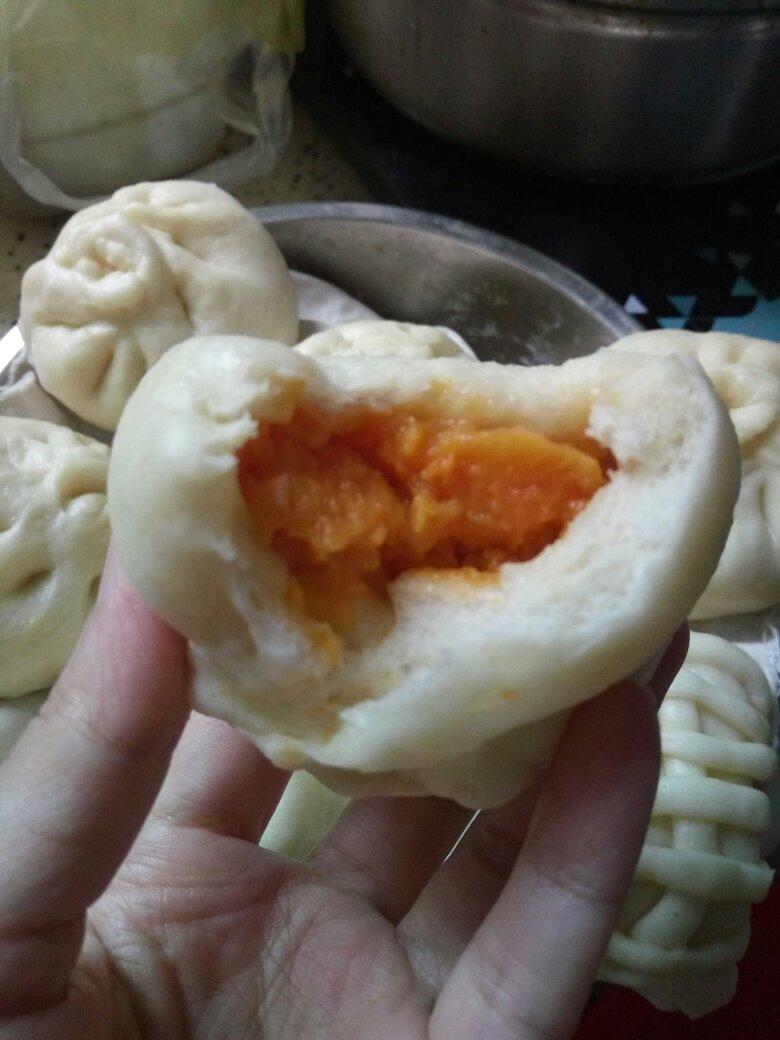 红薯馅包子