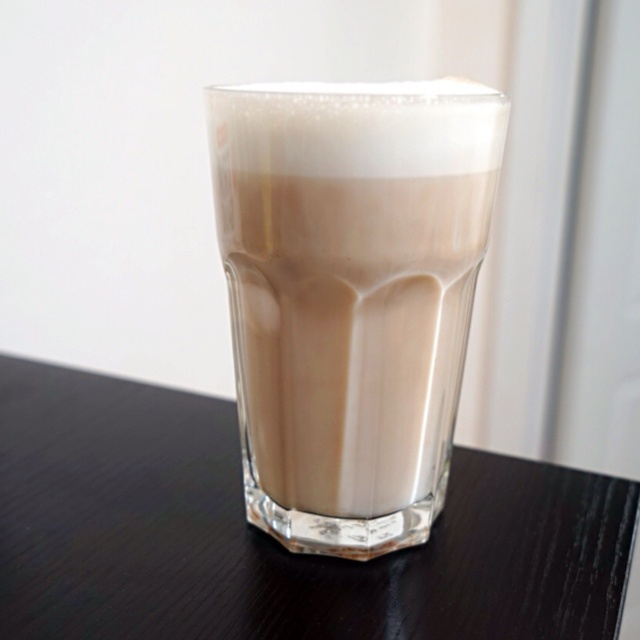 烟影斜阳做的泡沫奶茶