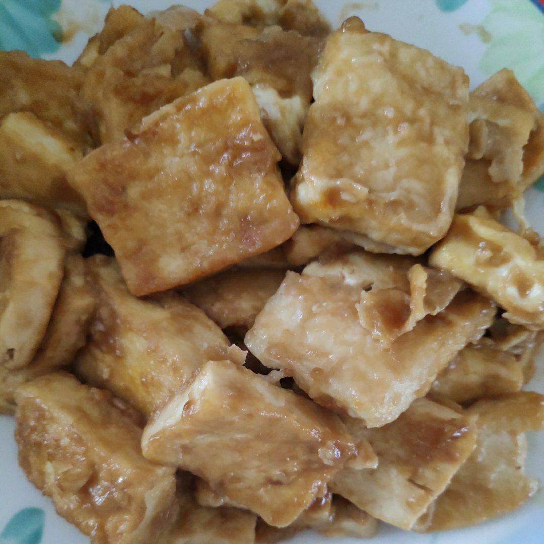 无敌好吃的香煎豆腐