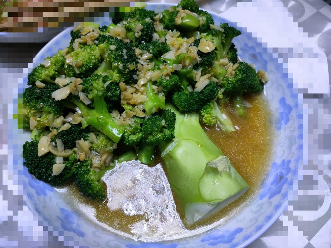 蚝油蒜蓉西兰花