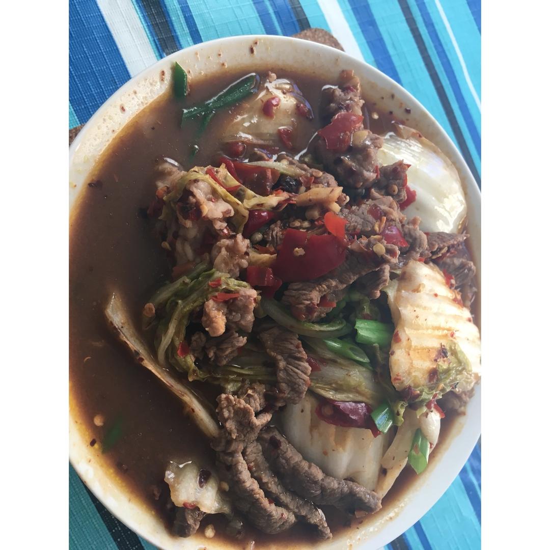 化油为水，热量减半，香辣水煮肉！