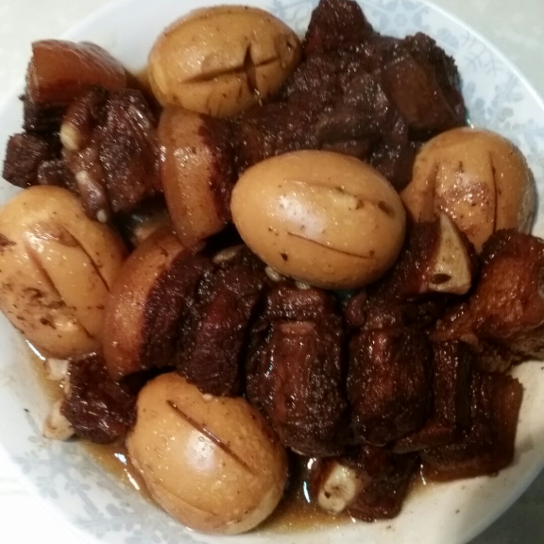 红烧肉蛋
