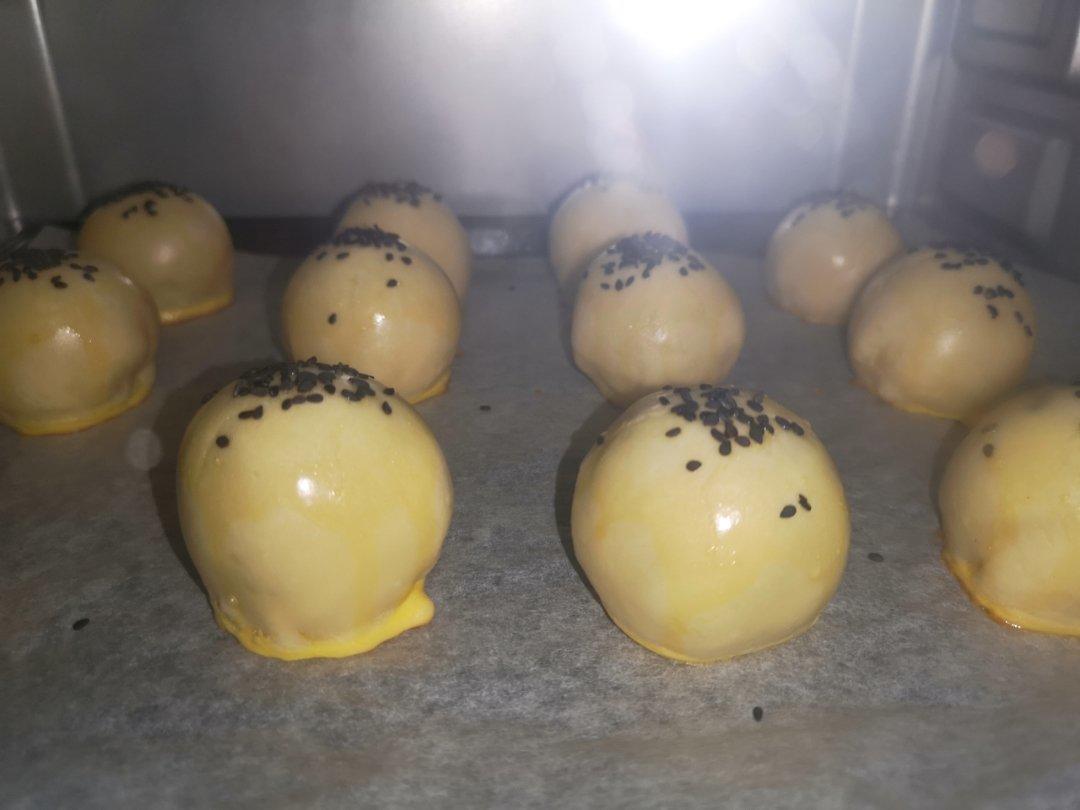 豆沙蛋黄酥（六个量黄油版）