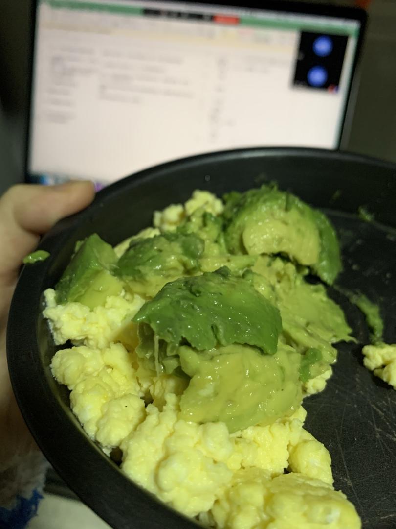 牛油果鸡蛋