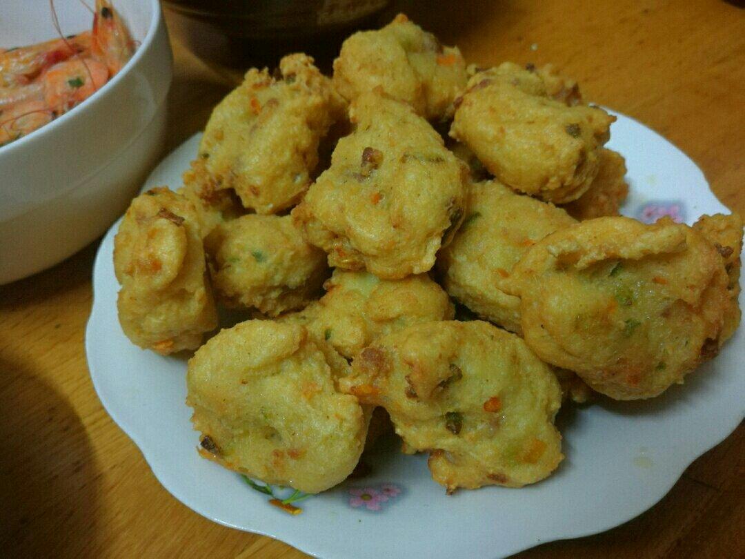 炸萝卜丝丸子