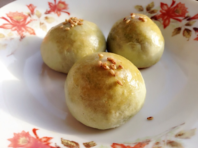 豆沙蛋黄酥