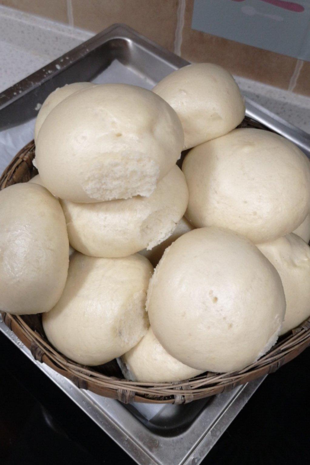 噜噜美食做的山东家常大馒头做法1