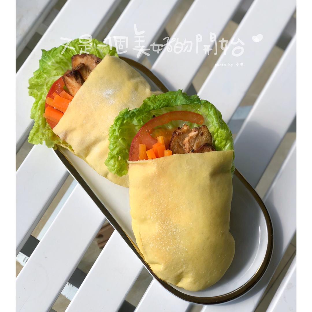 胡萝卜口袋面包