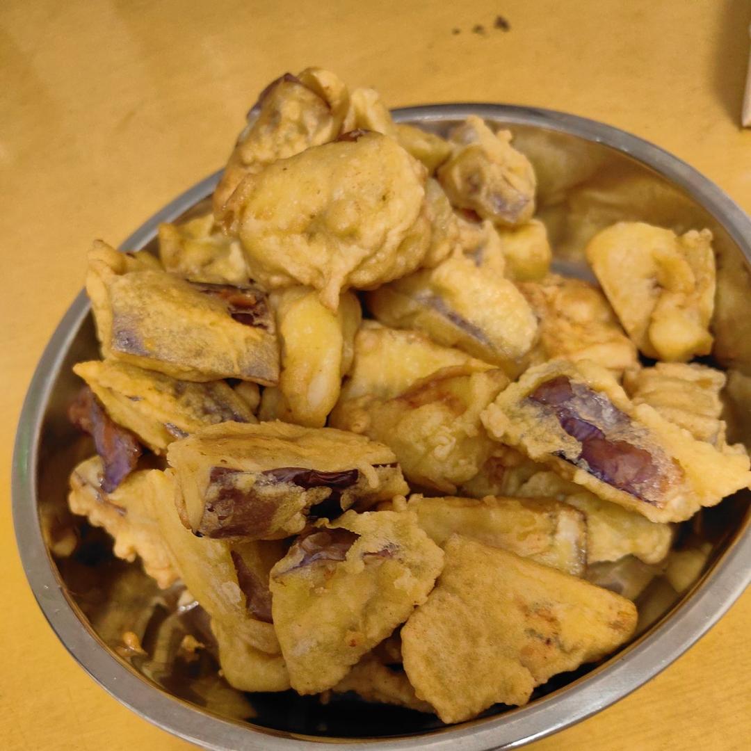 炸茄子