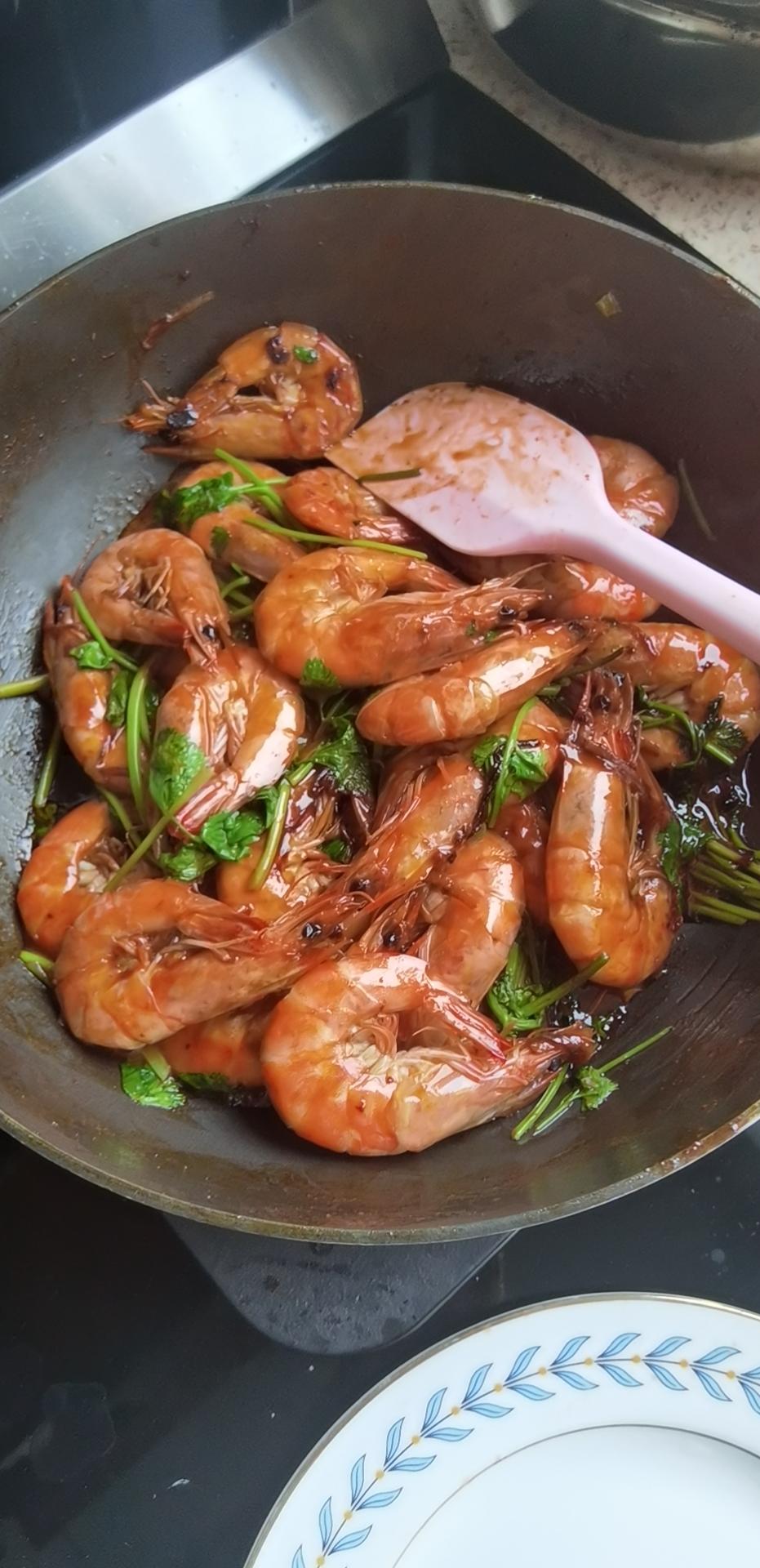 家庭版油焖大虾