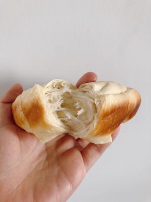 【原创】日式盐面包-新手必学的零失败方子（家常牛角包🥐）的做法 步骤25