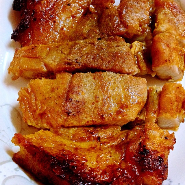 新奥尔良烤猪排