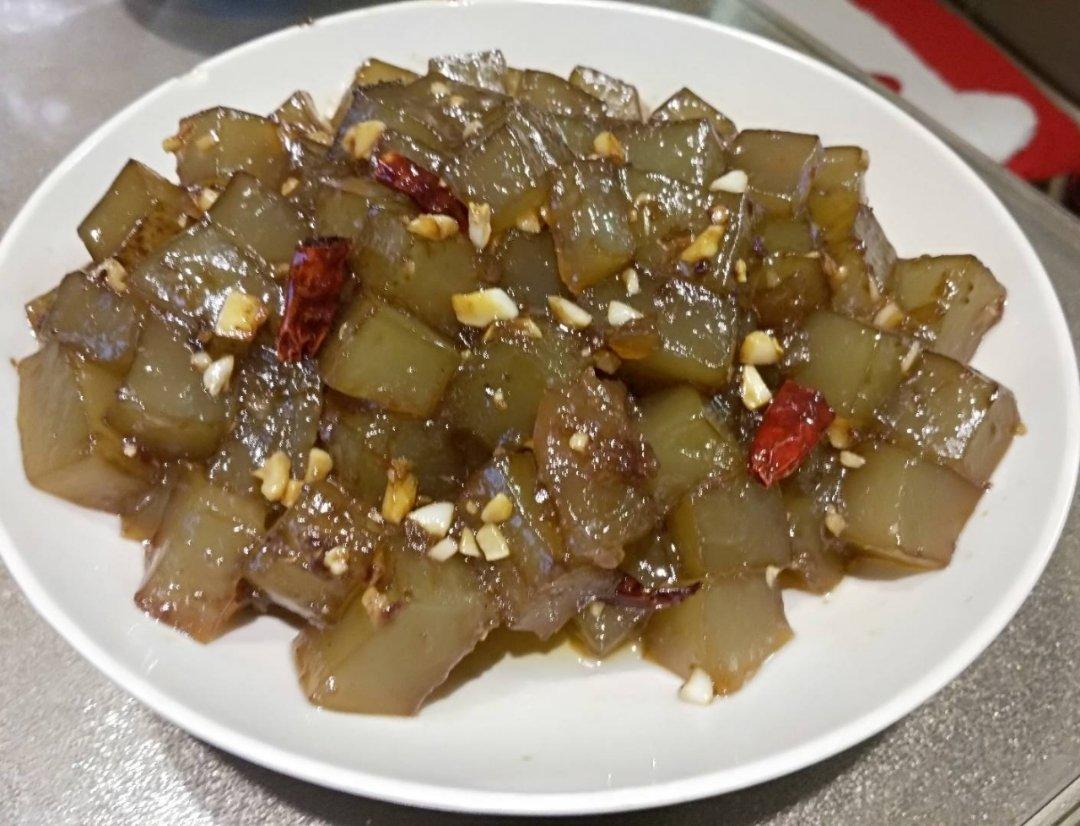 油煎焖子