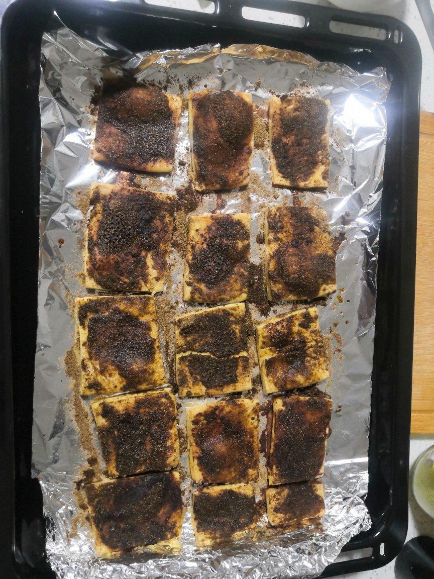 秒杀烧烤摊的烤豆腐（烤箱版）