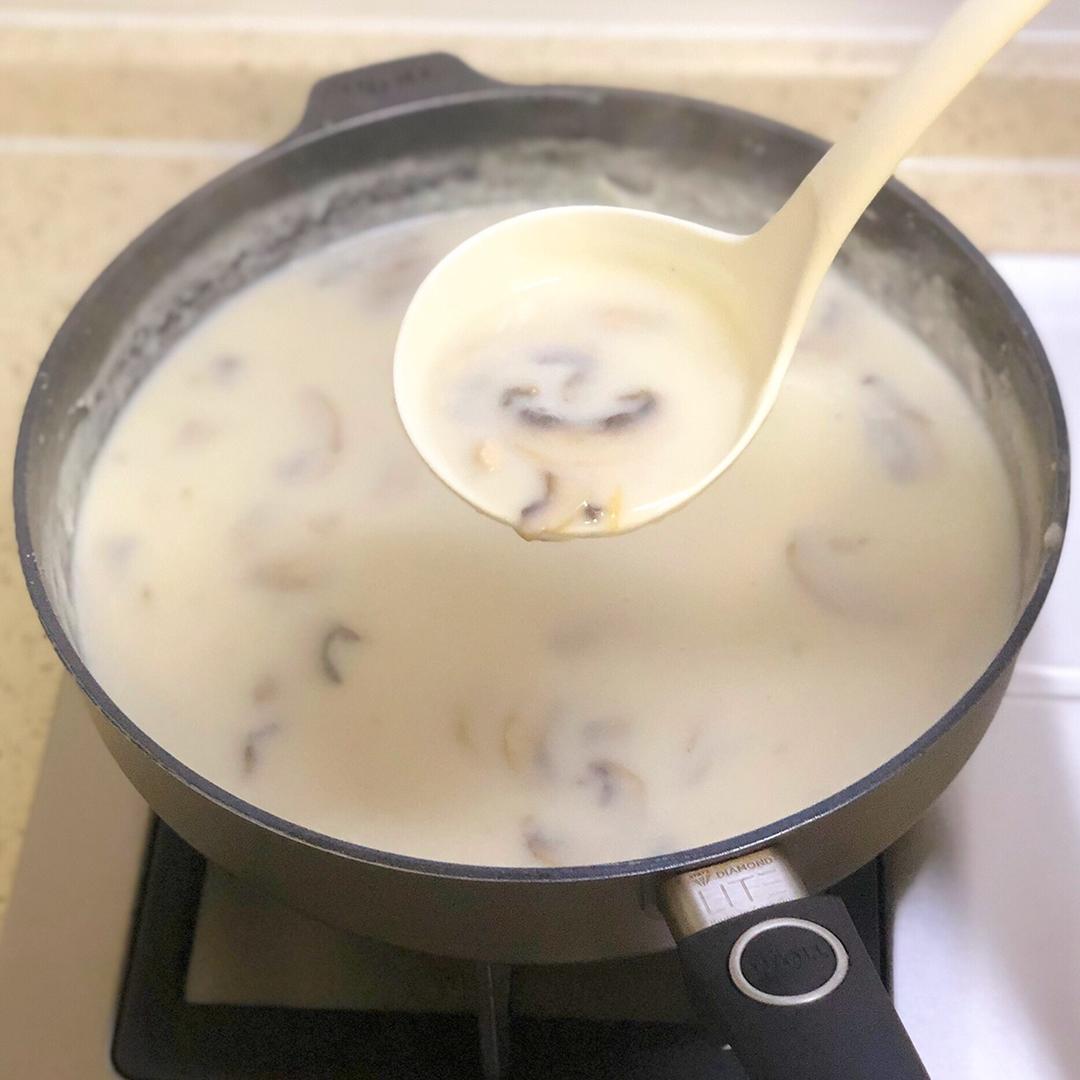 奶油鸡茸蘑菇汤（必胜客同款）