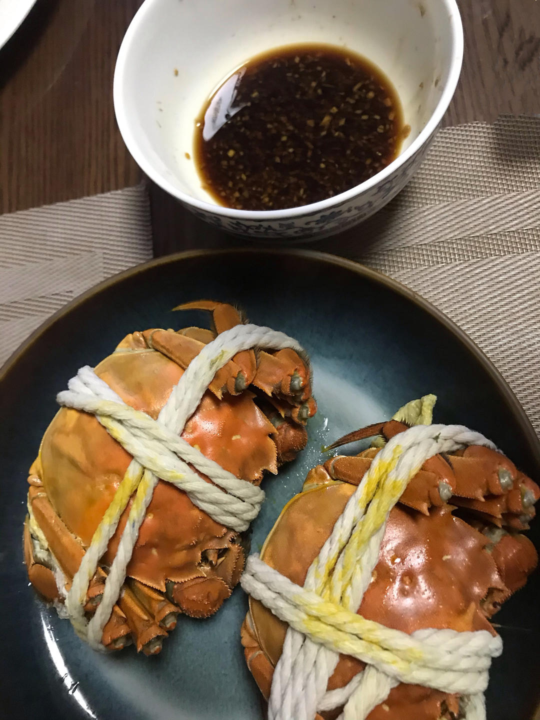 清蒸大闸蟹/螃蟹+蘸料