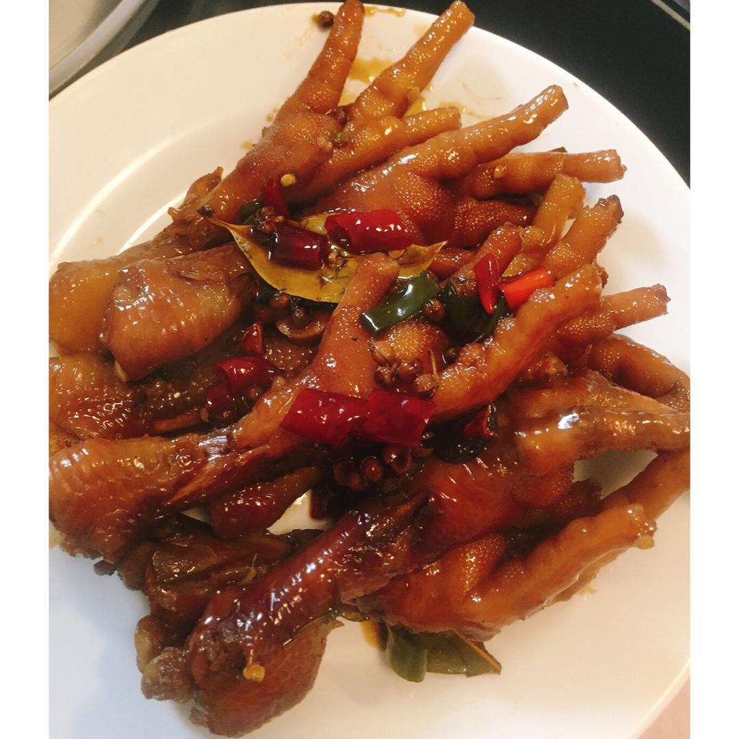 秘制红烧鸡爪