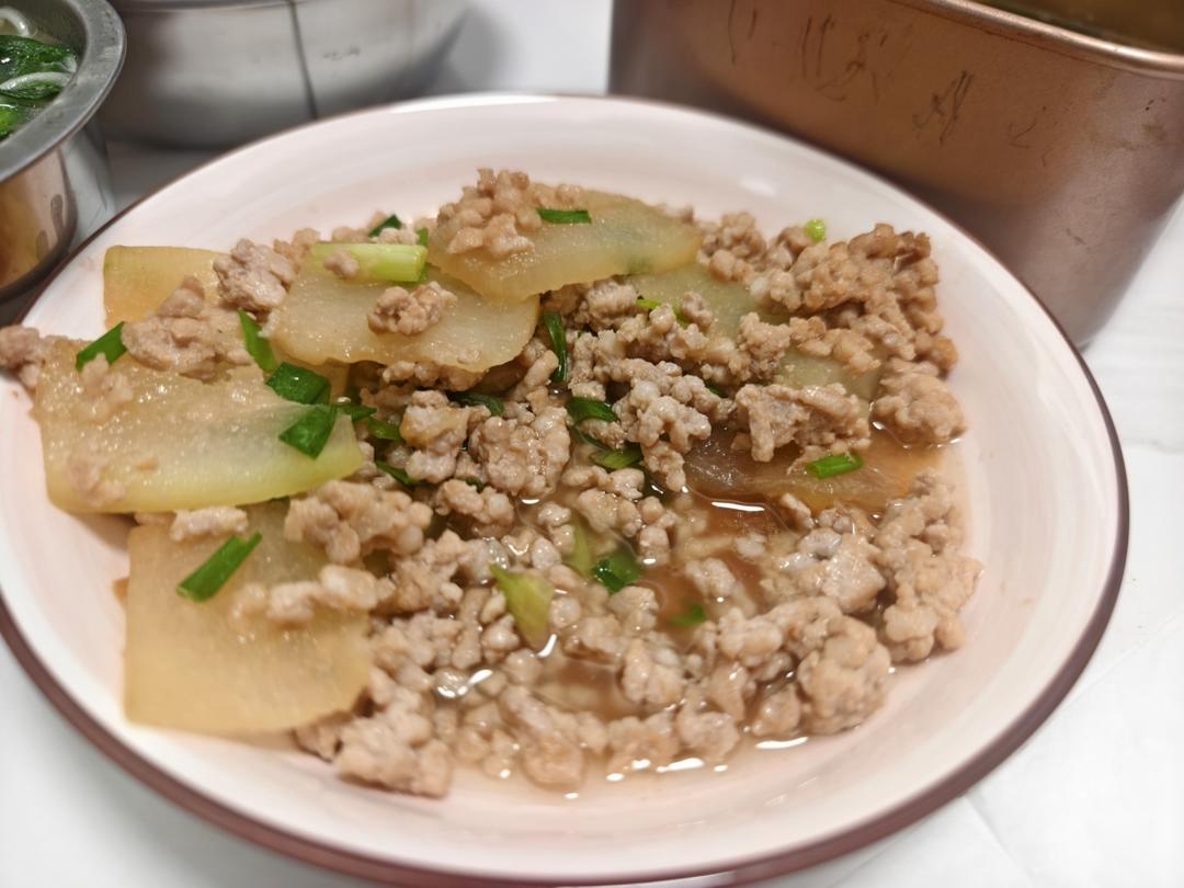 冬瓜肉沫（汁拌饭超好吃）