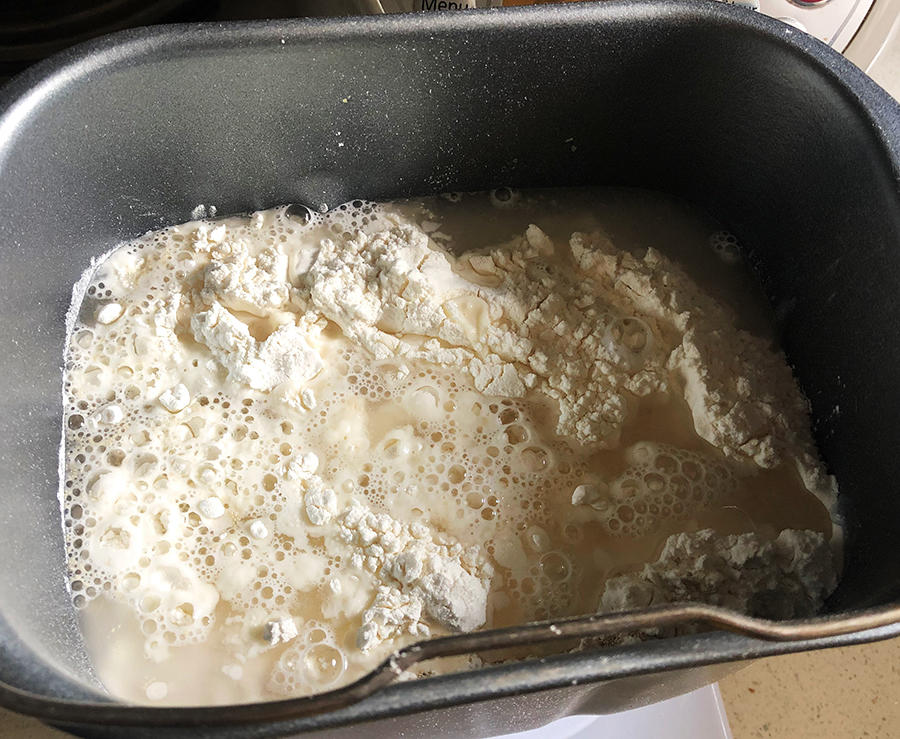 纯奶手撕吐司的做法 步骤1