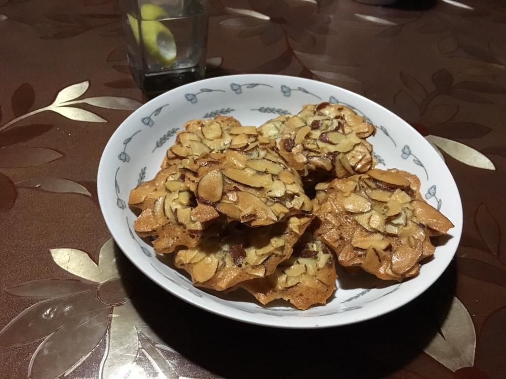 消灭蛋白好帮手：杏仁瓦片