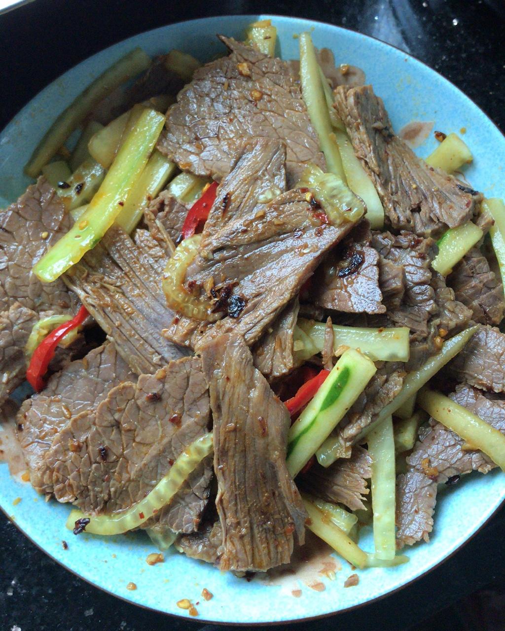 凉拌牛肉