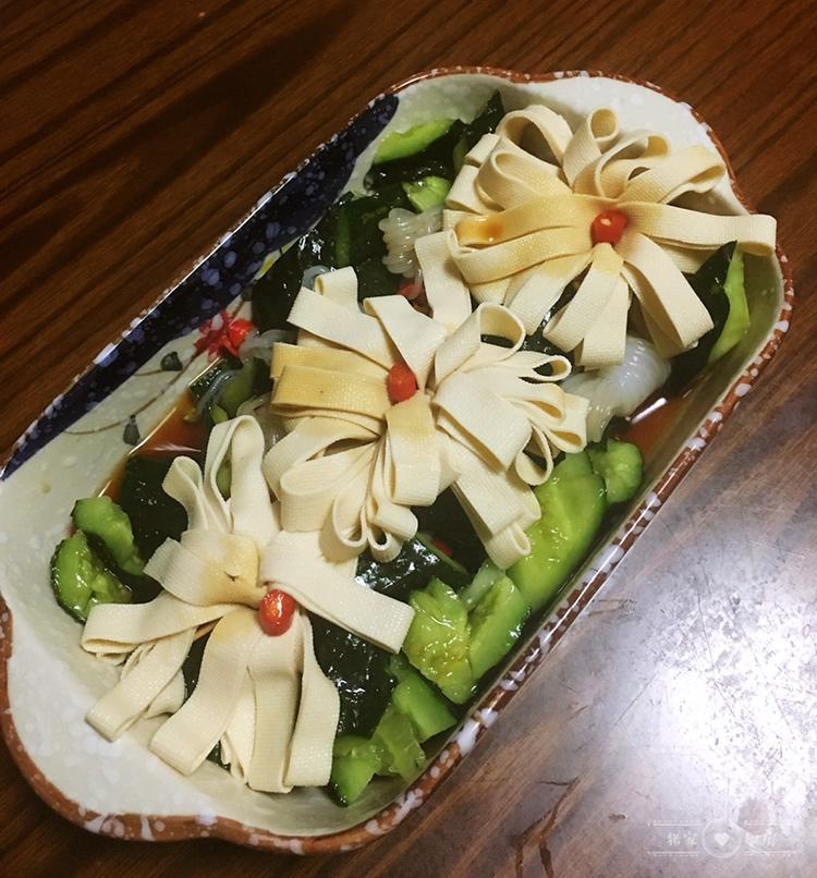 凉拌入味百叶丝 黄瓜 • 素