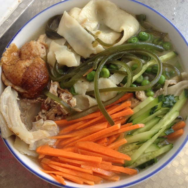 烤鸭烩面