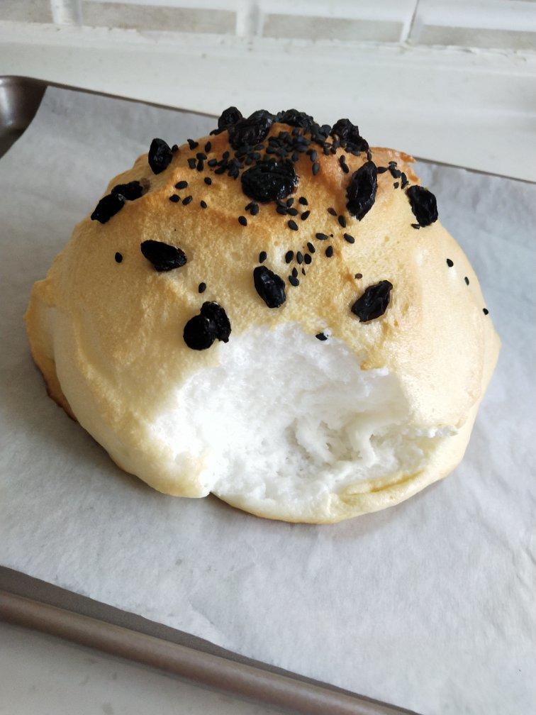 做的云朵蛋糕全蛋白舒芙蕾(软绵绵的像棉花一样)