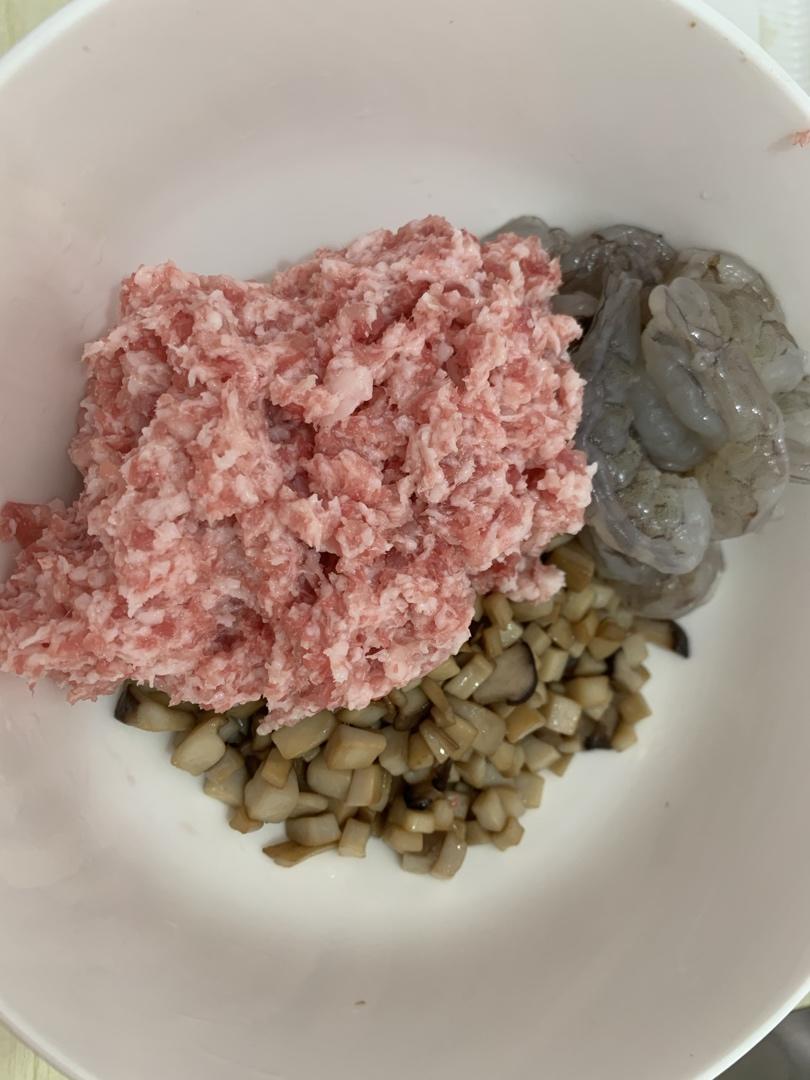 虾油鲜虾素包子
